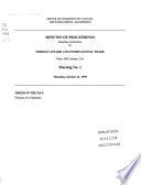 Minutes of Proceedings and Evidence of the Standing Committee on External Affairs and International Trade