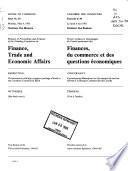Minutes of Proceedings and Evidence of the Standing Committee on Finance, Trade and Economic Affairs