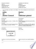Minutes of Proceedings and Evidence of the Standing Committee on Justice and Solicitor General