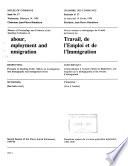 Minutes of Proceedings and Evidence of the Standing Committee on Labour, Employment and Immigration