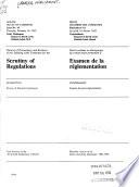 Minutes of Proceedings and Evidence of the Standing Joint Committee for the Scrutiny of Regulations