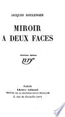 Miroir à deux faces