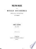 Miscellanea Philosophico-Mathematica Societatis Privatae Taurinensis