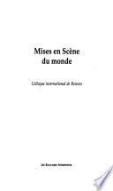 Mises en scène du monde