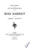 Miss Harriet