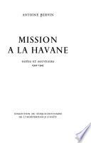 Mission à La Havane