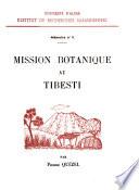Mission botanique au Tibesti