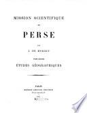 Mission scientifique en Perse