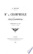 Mlle de Champmeslé