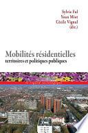 Mobilités résidentielles, territoires et politiques publiques