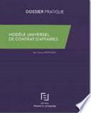 Modèle universel de contrat d'affaires