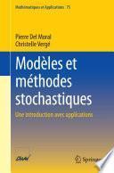 Modèles et méthodes stochastiques