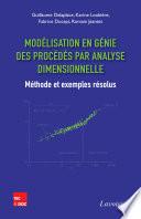Modélisation en génie des procédés par analyse dimensionnelle