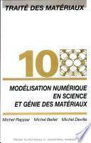 Modélisation numérique en science et génie des matériaux