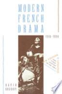 Modern French Drama 1940-1990