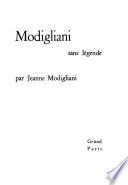 Modigliani sans légende
