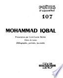 Mohammad Iqbal. Présentation Par Luce-Claude Maître. Choix de Textes. (Traduits Par L.-C. Maître.) Bibliographie, Portraits, Fac-similés