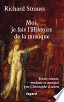 Moi, je fais l'Histoire de la musique