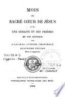 Mois du Sacré-Coeur de Jésus, avec une semaine et des prières