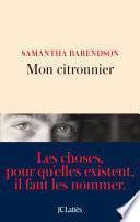 Mon citronnier