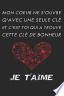 Mon Coeur Ne S'ouvre Qu'avec Une Seule Clé Et C'est Toi Qui A Trouvé Cette Clé de Bonheur