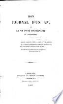 Mon journal d'un an, ou La vie d'une gouvernante en Angleterre