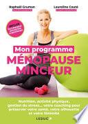 Mon programme ménopause minceur