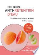 Mon régime anti-rétention d'eau