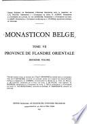 Monasticon Belge