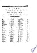 Monde primitif, analyse et comparé avec le monde moderne: Dictionnaire étymoligique de la langue latine