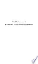 MONDIALISATION ET PAUVRETÉ