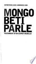 Mongo Beti parle
