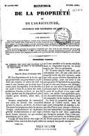 Moniteur de la propriété et de l'agriculture