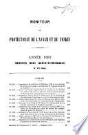 Moniteur du Protectorat de l'Annam et du Tonkin