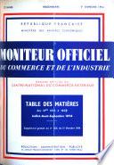 Moniteur officiel du commerce et de l'industrie