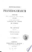 Monographiae phanerogamarum