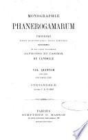 Monographiae phanerogamarum