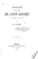 Monographie de la commune de Saint-Loubès, (département de la Gironde).
