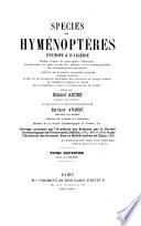 Monographie des Cynipedes d'Europe et d'Algérie