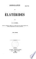 Monographie des élatérides