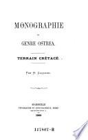 Monographie du genre Ostrea