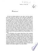 Monseigneur, C'est dans une grande amertume de coeur, après y avoir bien réfléchi... que je me suis décidé à adresser cette lettre entièrement confidentielle à tous mes vénérables collègues. Il y a un malaise visible dans notre situation... mais on ne sait que tenter pour le guérir ; car les remèdes qu'on a déjà essayé d'y apporter, ont augmenté le mal, au lieu de le détruire...