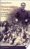 Monseigneur Charles, aumônier de la Sorbonne