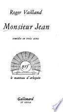 Monsieur Jean