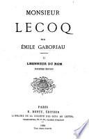 Monsieur Lecoq