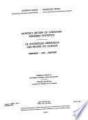 Monthly Review of Canadian Fisheries Statistics
