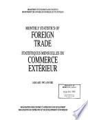 Monthly Statistics of Foreign Trade
