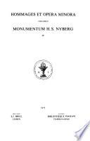 Monumentum H. S. Nyberg