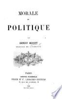Morale et politique