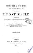Morceaux choisis des grands écrivains français du XIVe siècle